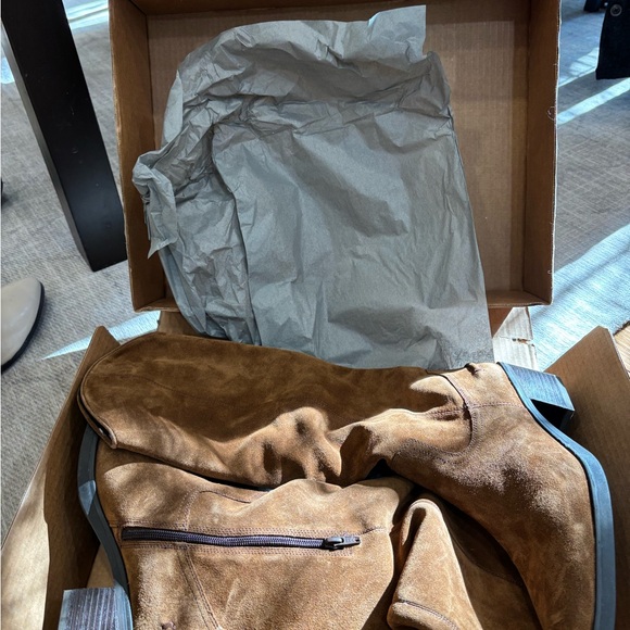 Vagabond Shoemakers Simone Tall Boots Brown Suede - Picture 7 of 8